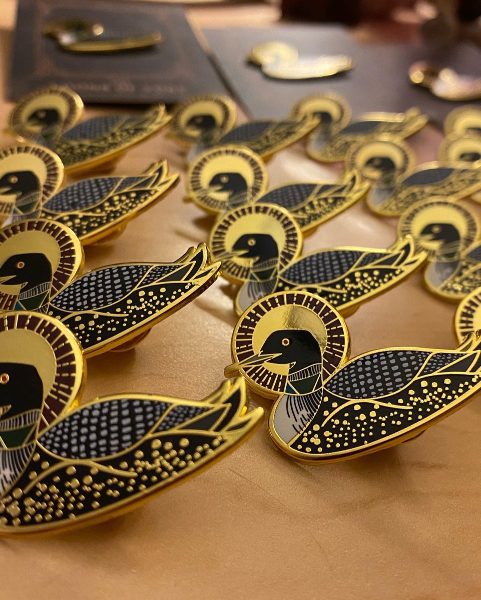 flamingmuffinz's tweet photo. At last the pins have been forged! Thanks to all that participated and votes. For my first pins, I’m pretty happy with how they turned out. Order forms are available here! https://t.co/AR46vNOecx https://t.co/qtmVYmvWtd