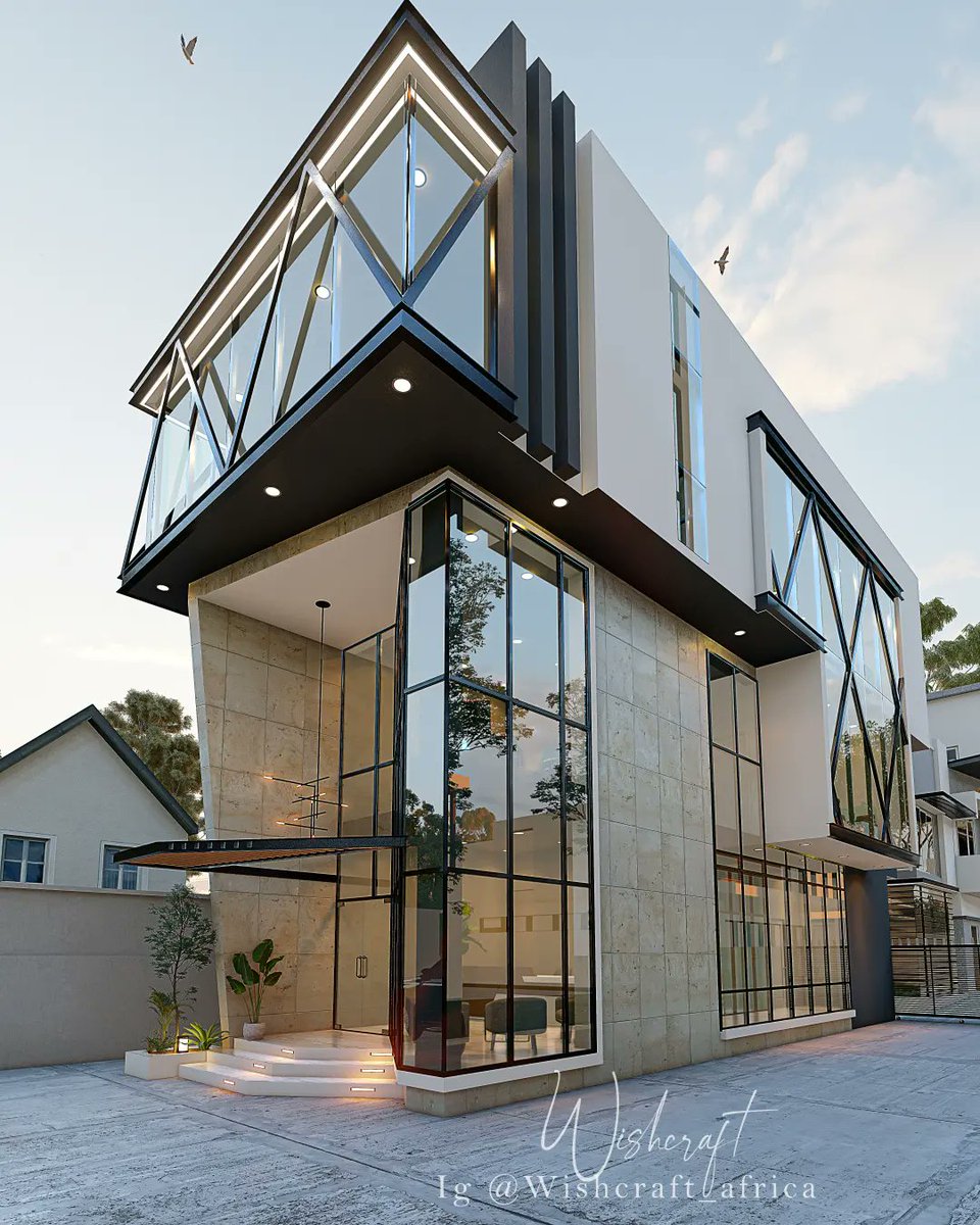 luckiestime's tweet image. A contemporary styled #officeblock. Footprint of building: 77.756sqm
Area of plot: 226.633sqm
#Designed &amp;amp; #Visualized  by @wishcraft™.

 Features; On IG @wishcraft_africa

We #Design, #renovate, #Visualise, #Build &amp;amp; #furnish.
Tag #CEOs and #Clients.

Show your friends😁.