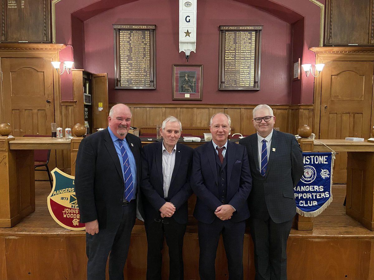 JohnstoneRSC's tweet photo. Fantastic night celebrating the clubs 75th Anniversary with our special guests Jimmy Nicholl and Bobby Tait https://t.co/D3jRqp3V6o