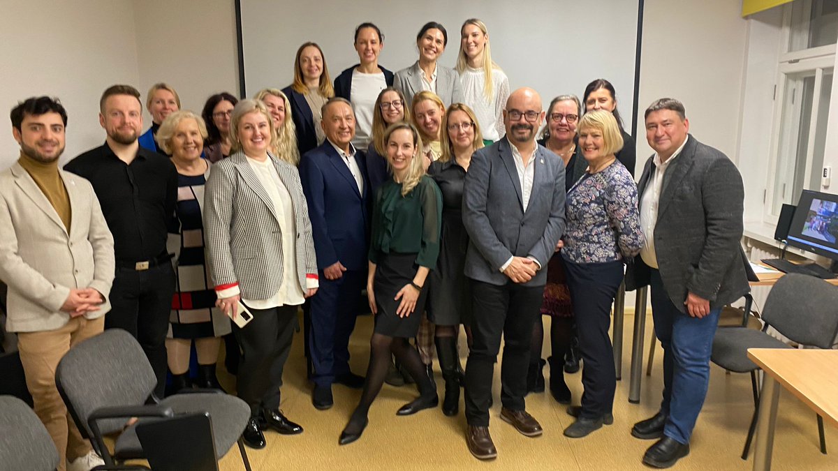 And it's a wrap! 3 intensive days external evaluation of #physiotherapy + #OccupationalTherapy programmes in #Lithuania. Informed recommendations for sustainable development of health professions is the name of the game. #Vilnius #Alytus #Kaunas