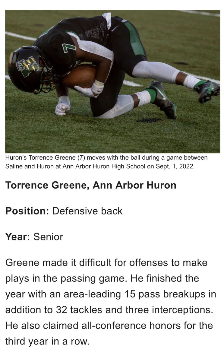 Torrence Greene🏝 (@tgreene05) on Twitter photo Blessed To make 1st Team All Dream For The Second Year In a Row ! <a href="/AntaiwnM/">Antaiwn Mack</a> mlive.com/highschoolspor… Blessed To make 1st Team All Dream For The Second Year In a Row ! <a href="/AntaiwnM/">Antaiwn Mack</a> mlive.com/highschoolspor…