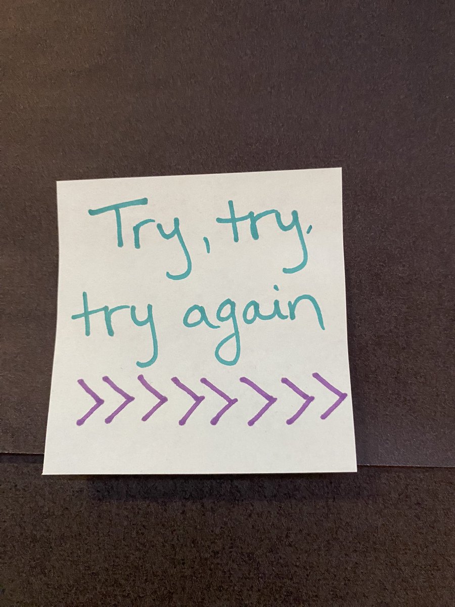 MarieCrosta's tweet photo. These notes are posted on a board at work to inspire our students but this week I found myself needing them too. https://t.co/qW70ZFaC5H