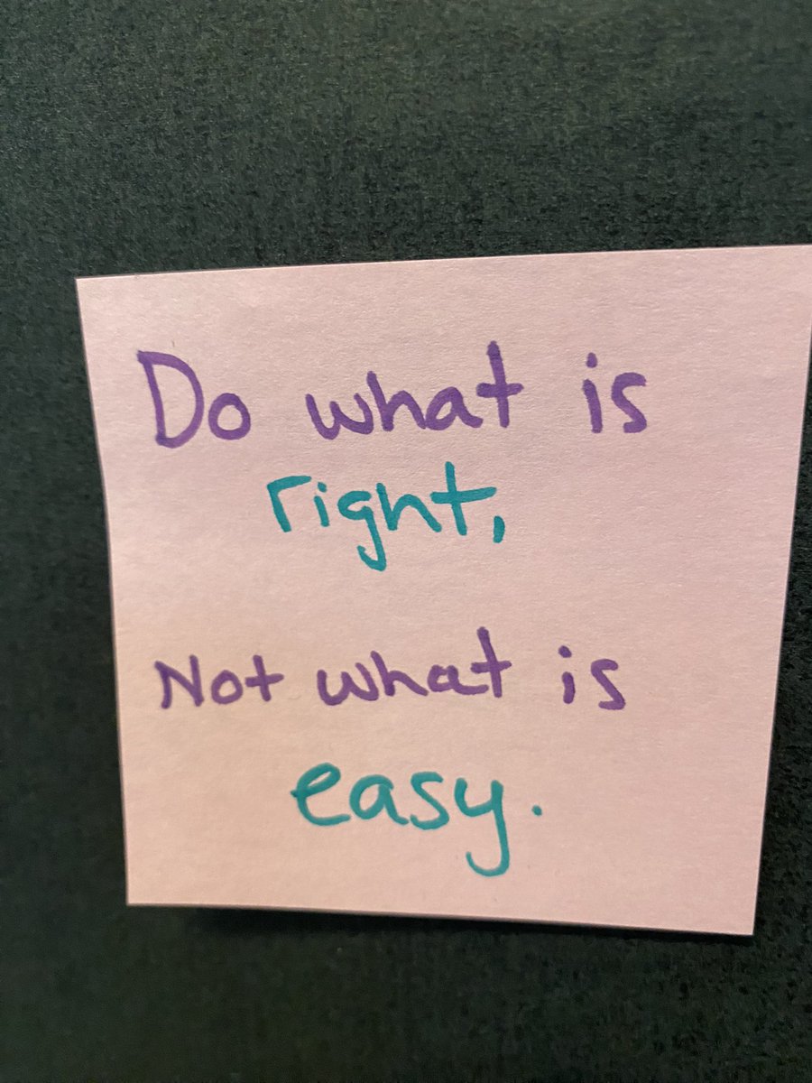 MarieCrosta's tweet photo. These notes are posted on a board at work to inspire our students but this week I found myself needing them too. https://t.co/qW70ZFaC5H