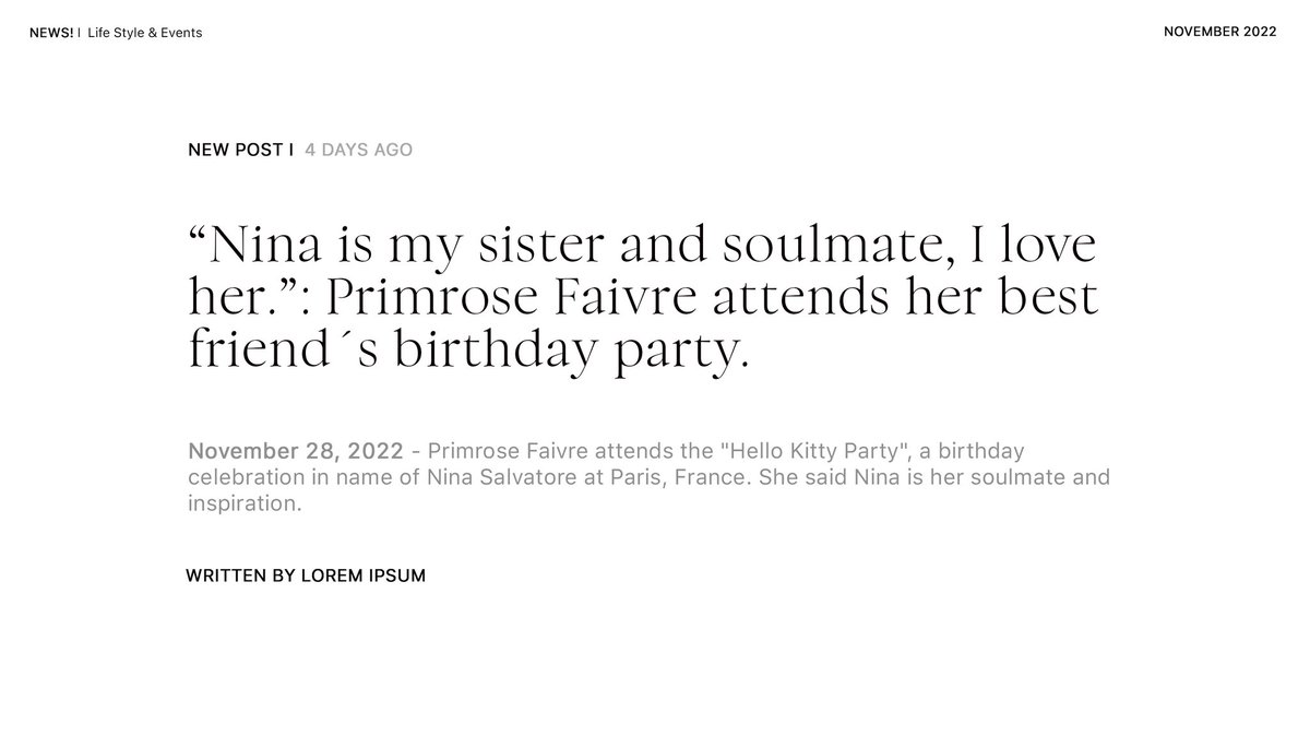 volatilser's tweet photo. ، B𝒍𝒐g updated! ﹫𝐄vents 𖬺 𝐋ife Style𑊩 by vol𝐚𝑡𝐢𝐥ser, NOV 28. “Primrose Faivre attends Nina's birthday party in Paris, France.” https://t.co/MkbUVS8cIy