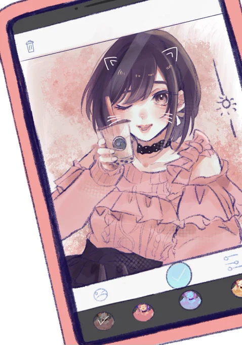 軽く描いたものばっか!さいきん 