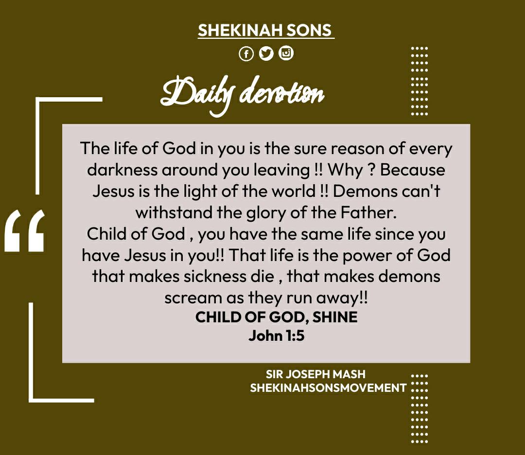 shekinahsons's tweet photo. 📲For Audio sermons,Join our Telegram Channel

https://t.co/GI95kXP7tB

#SHEKINAHSONS❤️
#ISTANDFORMYGENERATION
#MONTH_OF_MEDITATION🧠💥
#YEAR_OF_SONSHIP 👑 https://t.co/Zd2JPd5Ixb