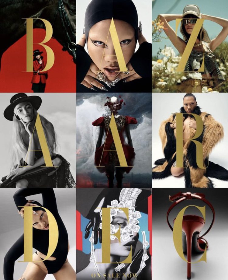 Harper’s Bazaar December Issue out on newsstands now