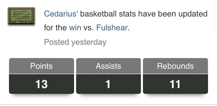 Varsity tournament Thursday-Saturday Stats 💪🏾