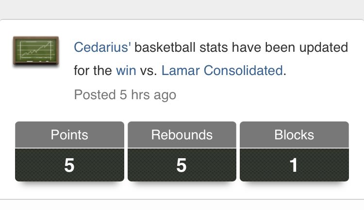 CedariusThomas_'s tweet photo. Varsity tournament Thursday-Saturday Stats 💪🏾 https://t.co/gysUFz59Ct
