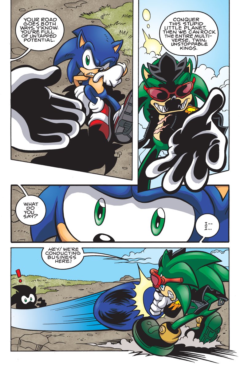 Hourly Archie Sonic tweet media