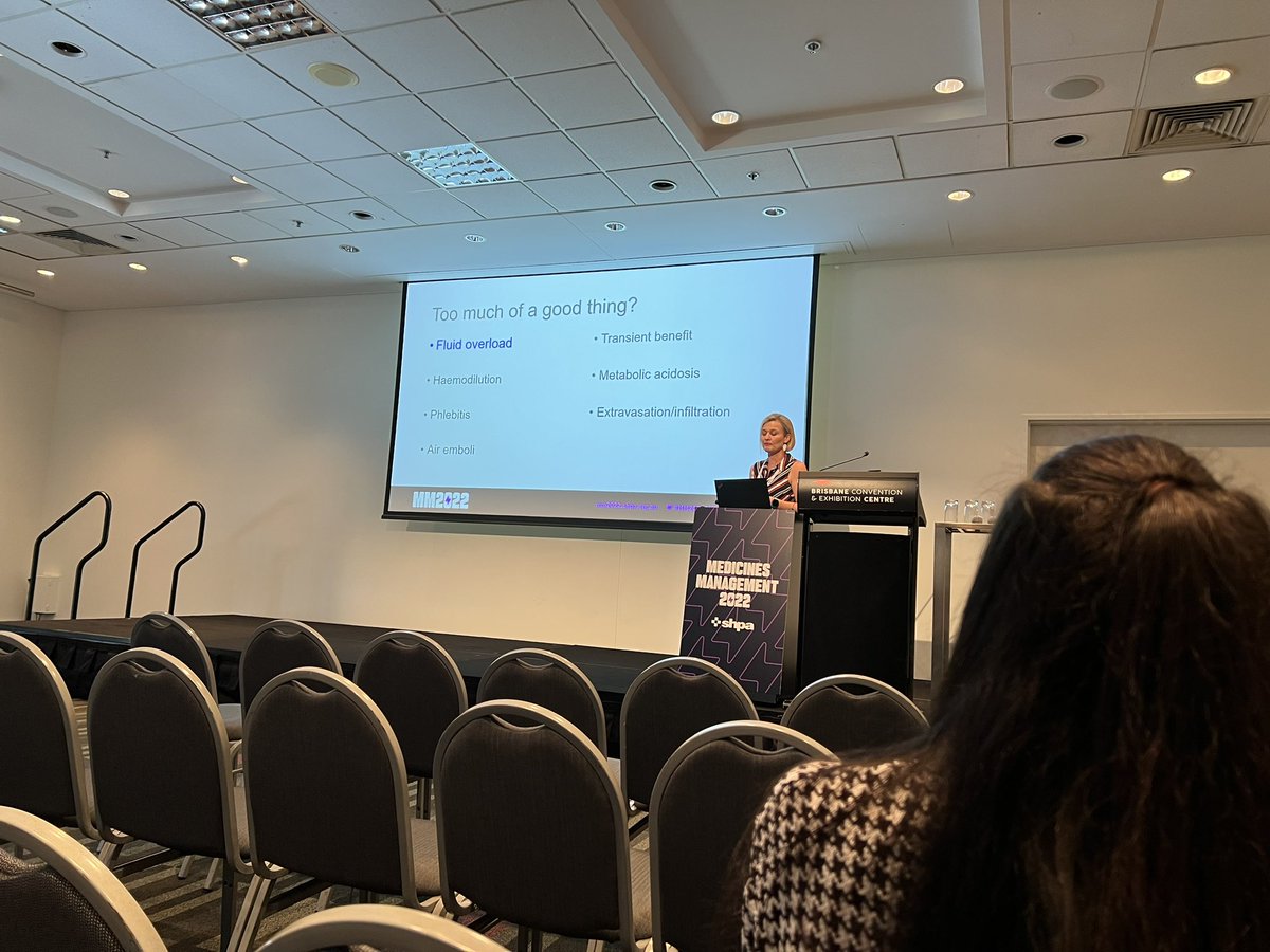Fluids and electrolytes (well, hyponatraemia at least) in 30min. Factor in your patient Vs a standard approach to fluid therapy #MM2022SHPA <a href="/the_shpa/">@the_shpa</a>
