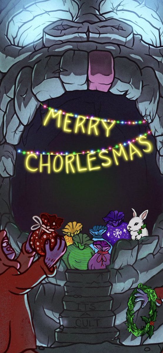 Creation_Mal's tweet photo. Merry 2nd day of Chorlesmas fellow Cult members. @trippinapes @DegenToonz https://t.co/FNZwtflrkL