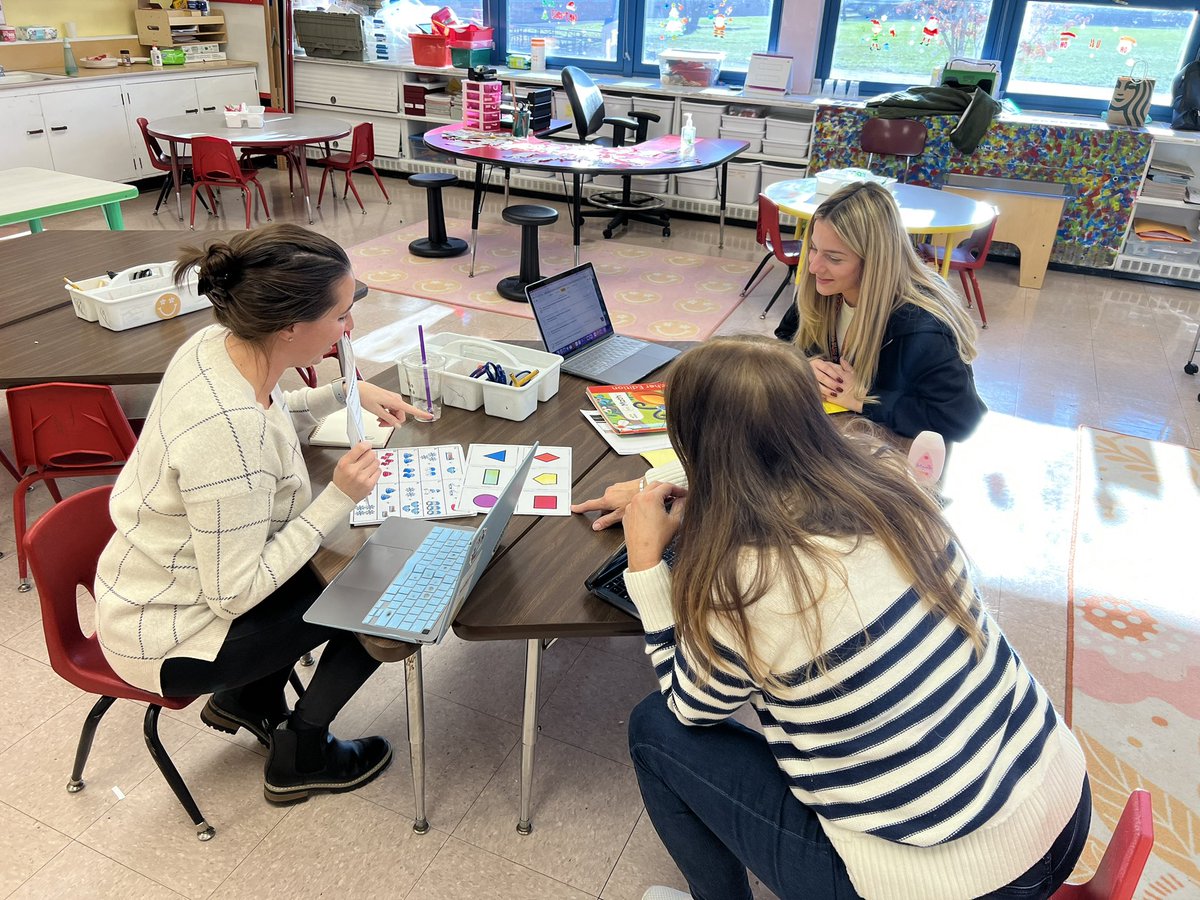 Our Kindergarten team met today and worked collaboratively with our Math Instructional Coach, <a href="/MsDolan_/">Claudia Dolan</a> on some great upcoming center activities! #WeAreSchool10 #School10Rocks #MathMatters <a href="/LPS_Mathematics/">LPS Mathematics</a> <a href="/RGT_EdD/">Rocco Tomazic</a>
