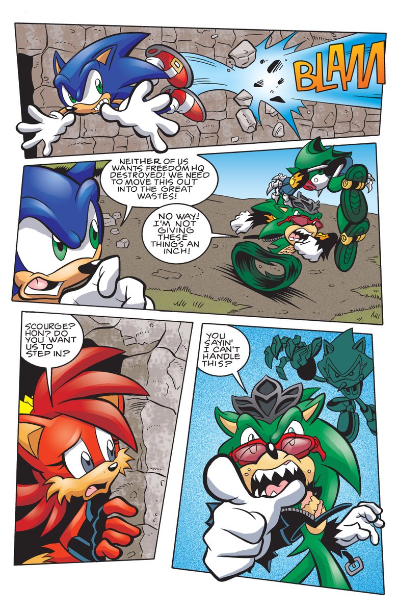 From Sonic the Hedgehog issue 192