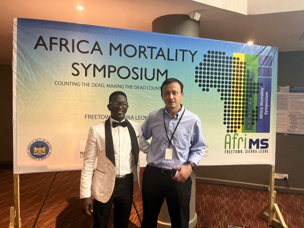 jr_sankoh's tweet photo. I am happy to have been opportuned to attend the 2 days #Africa #Mortality #Symposium- Counting the dead, making the dead count in #Africa, organised by #COMSA in collaboration with @mohs_sl and @UniversityNjala at Raddison Blu Hotel. @UNICEFSL @UNDPSierraLeone @CHAMPS_Health https://t.co/kn1fnEuXgE
