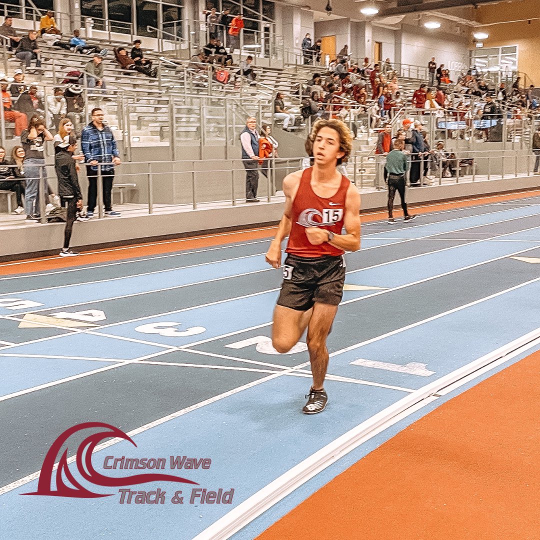 Top 10 ALL Time School Record Update: 

Adam Servin (Jr) moves from #9 up the ranks to #8 in the 3000m. 

#distancecrew #disciplined