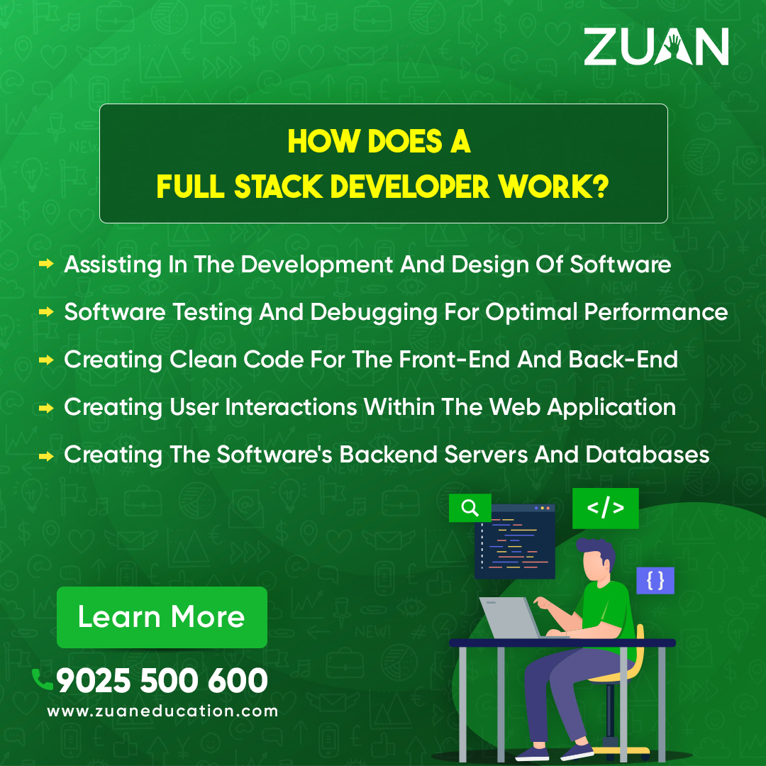 ZuanEducation's tweet image. Are You Interested In Being A Full Stack Developer? Get All The Information You Need By Joining Zuan Education. Become A Full Stack Developer With Our Help!
Visit Website: bit.ly/3OUP0SL
#fullstackdeveloper #fullstackdeveloperjob #fullstackdevelopercourse
