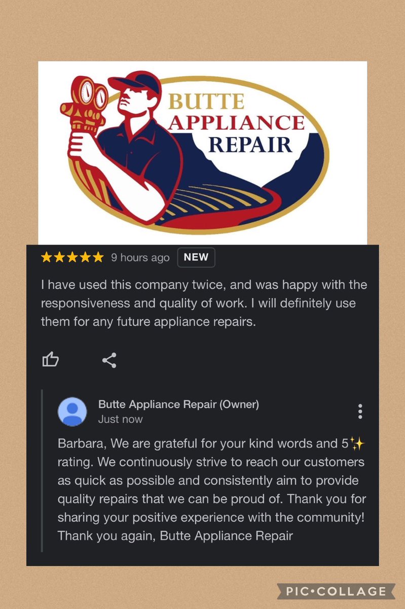 Butte Appliance Repair ☎️ 530-868-8253
#butteAppliancerepair #chicoca #buttecountyca #buttecounty #biggsca #durhamca #gridleyca #paradiseca #yubacityca #appliancerepair #refrigerationrepair