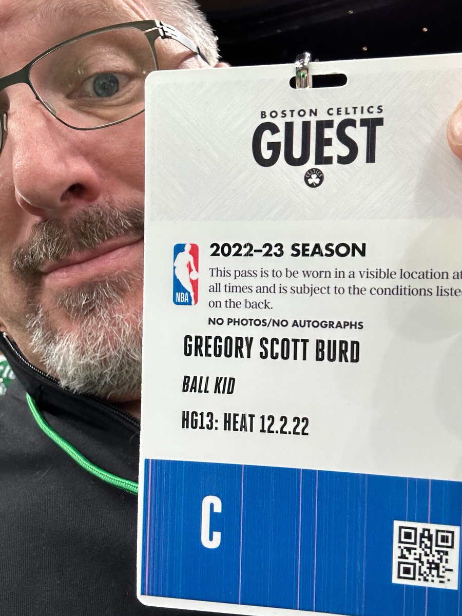 I’m a ball boy!