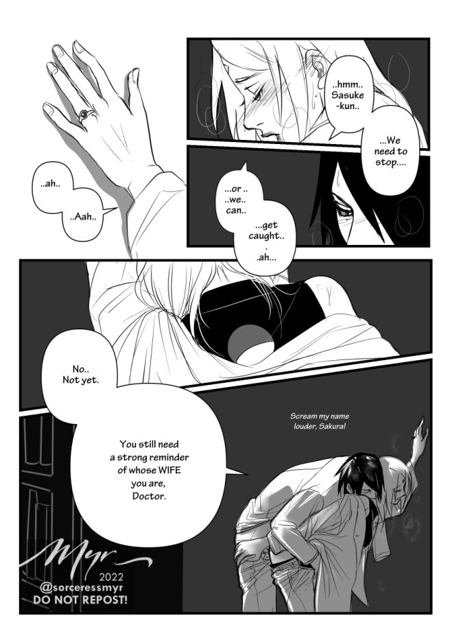 sorceressmyr's tweet photo. ⚠️🔞🔞🔞NSFW
Sasuke Retsuden ch 4 spoiler : hidden library scene 👁️🫦👁️
Husband &amp; wife are stealing moments during mission😏
--
DO NOT REPOST!
Thank you! https://t.co/ShpwU0BghG