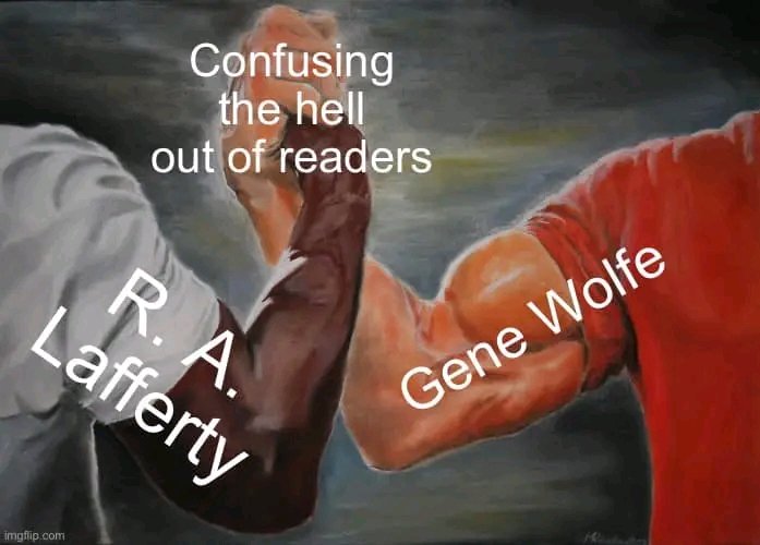 JohnAPretorius1's tweet photo. Verily...

#genewolfe #ralafferty 
#pretentioushashtag https://t.co/2G9na7V9QJ