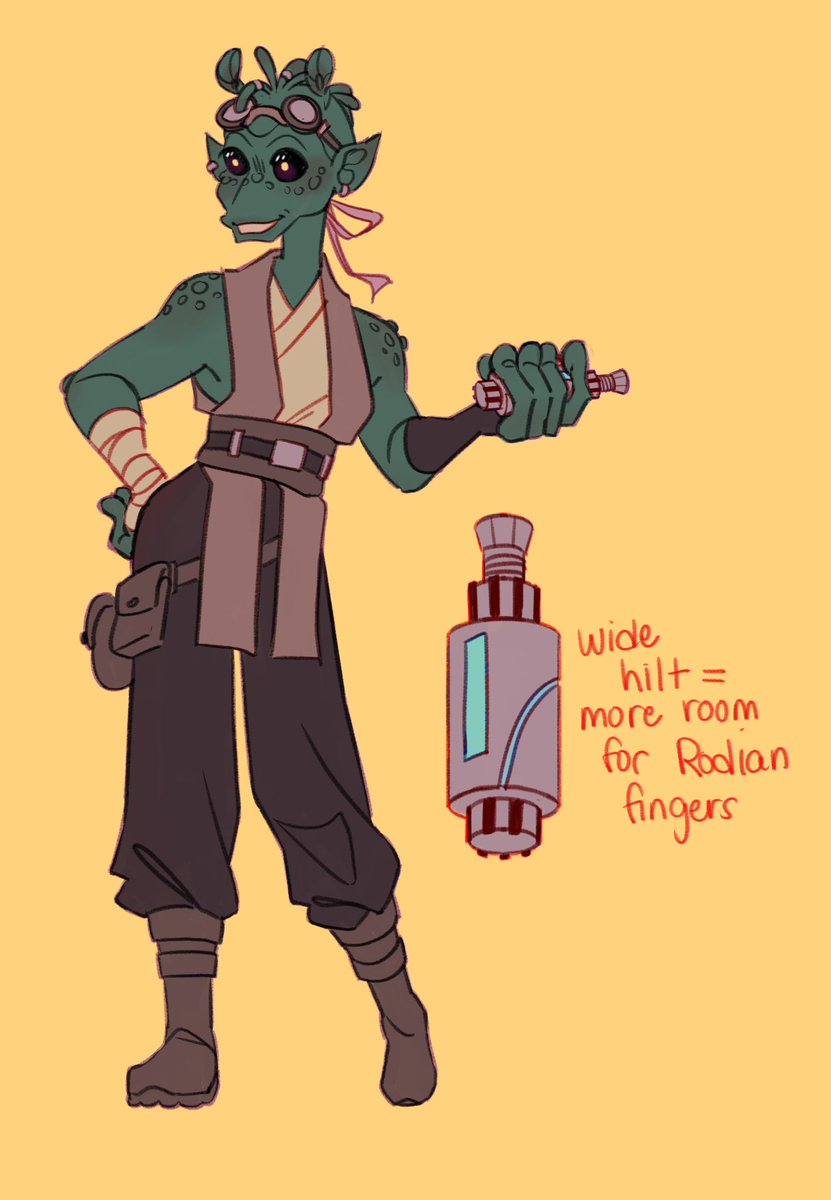 skipar00's tweet photo. Rodian OC,,,,,,🥰🥰🥰🥰🥰
Her name is Spid, I’m a little in lov with her,,,,,, https://t.co/Z6sIcxueNA