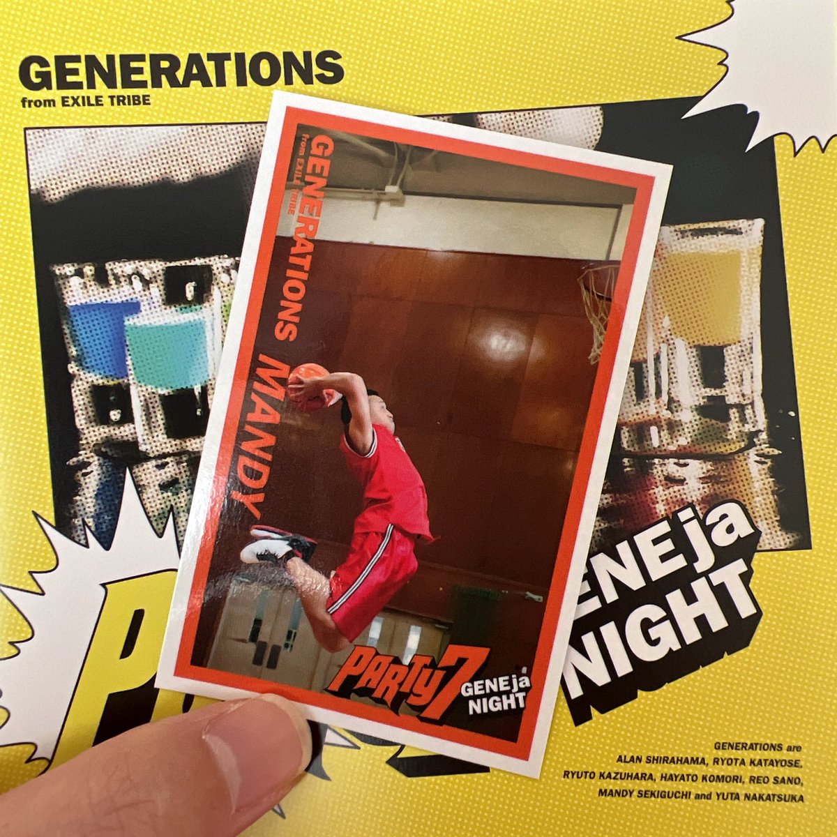 exbaka_2419's tweet photo. @gene_kou 
@generationsfext 
#GENERATIONS
#GENE
#GENEjaNIGHT #PARTY7 
#GENERATIONS24時間テレビ

私はメンディーーでした https://t.co/MGliiC4lXg