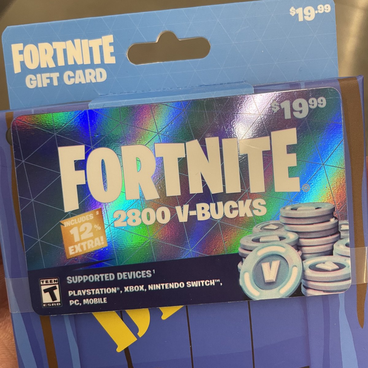 Stormedxd's tweet photo. OK.

THE NEW $19 FORTNITE CARD.

WHO WANTS IT????

AND YES. I’M GIVING. IT. AWAY.

SO RT, RT, RT!!!! AND TROLLS…

DON’T GET STUPID!!1!‼️‼️

(giveaway will end sometime after downtime for chapter 4) https://t.co/VJrShLWsFC