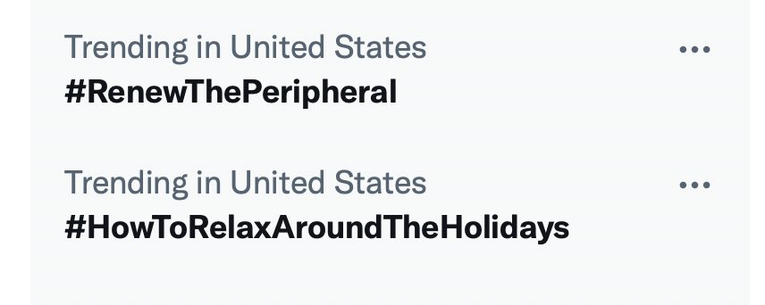 #RenewThePeripheral, trending, via ⁦<a href="/kbeninato/">Karen DaltonBeninato</a>⁩! RT the hashtag and keep it there!