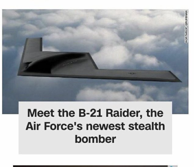 VE3WZW's tweet photo. News Coming December 09.
The Air Force is set to unveil its newest stealth bomber aircraft, the B-21 Raider, on Friday in Palmdale, California. Built by Northrop Grumman.
The sixth-generation aircraft
#USA #6Gen https://t.co/izG5rG7Ay6