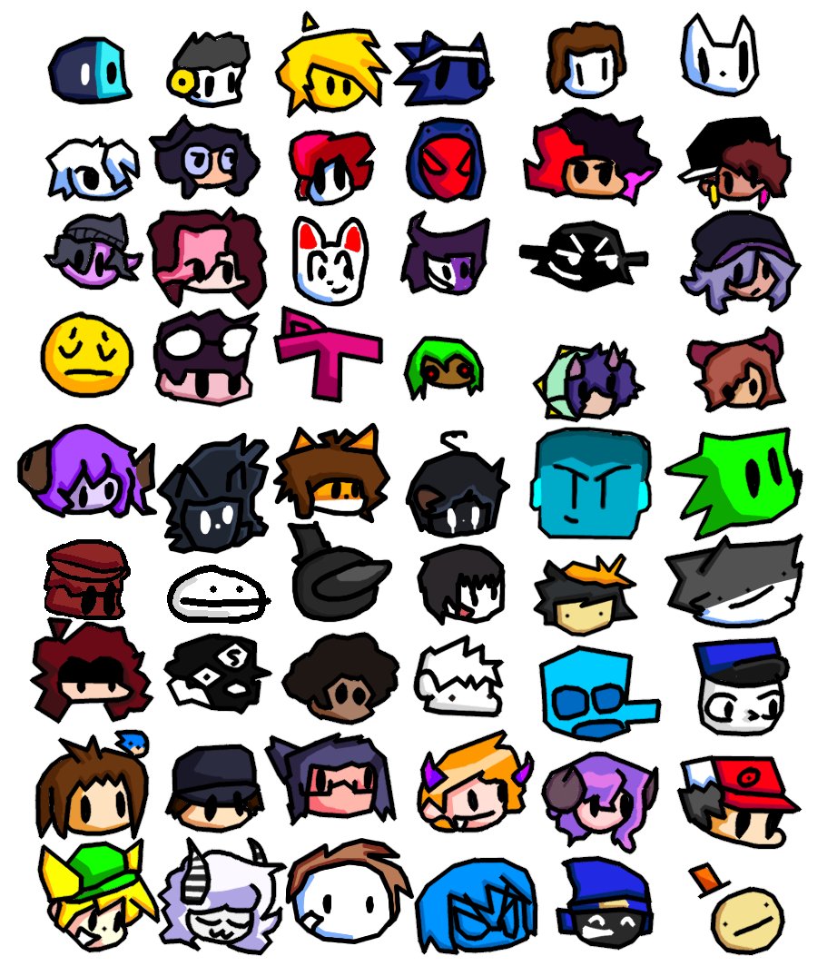 MiniRaposaGamer's tweet photo. Parte 3 Icones de Pessoas

Icones Refeitos,e mais icones

se não me seguiram ainda me segue ai pra me ajudar

menções nos comentarios (em ordem)

#art #fnfart #desenho #FNF #fnfmod https://t.co/dOZbYQ1LkT
