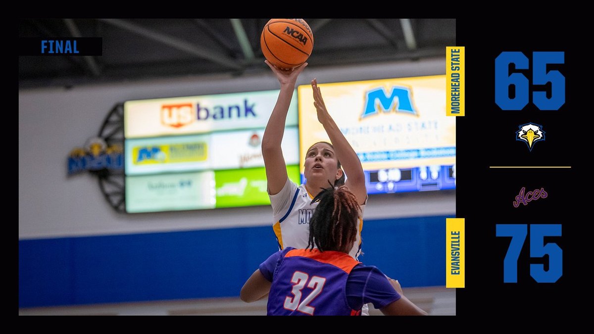 .<a href="/MSUEaglesWBB/">Morehead State WBB</a> fought to the very end, but couldn't overcome a third quarter deficit and fall to Evansville Friday. 

The Eagles wrap up their five game home stand Sunday against Bellarmine, with tip-off slated for 2:00 PM. 

Story: bit.ly/3B78uOi

#SoarHigher