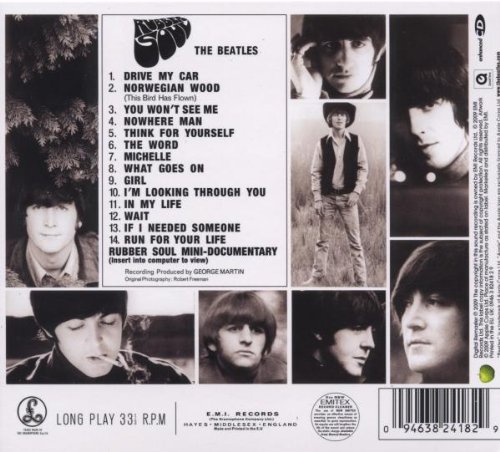 The Beatles released Rubber Soul, December 3, 1965. Great songs, Favorites?