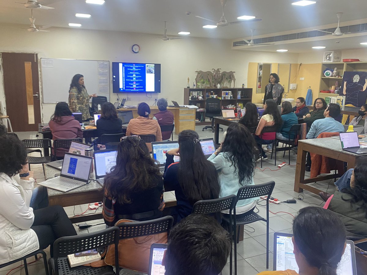 <a href="/DPSI_Edge/">DPS International</a> teachers using their skills &amp; knowledge to learn more about building learning environments in their classrooms to encourage learners to develop thinking, communication, research, self management &amp; social skills.#ATL #lifelong learners  <a href="/soniatrakroo/">Sonia Trakroo</a> <a href="/PreetiGangwani2/">Preeti Gangwani</a>