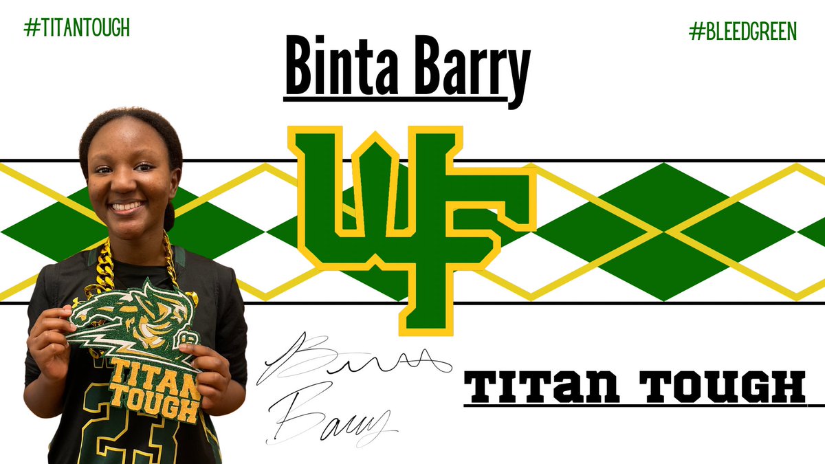 Give it up for our Titan Tough Player of the Game🔰