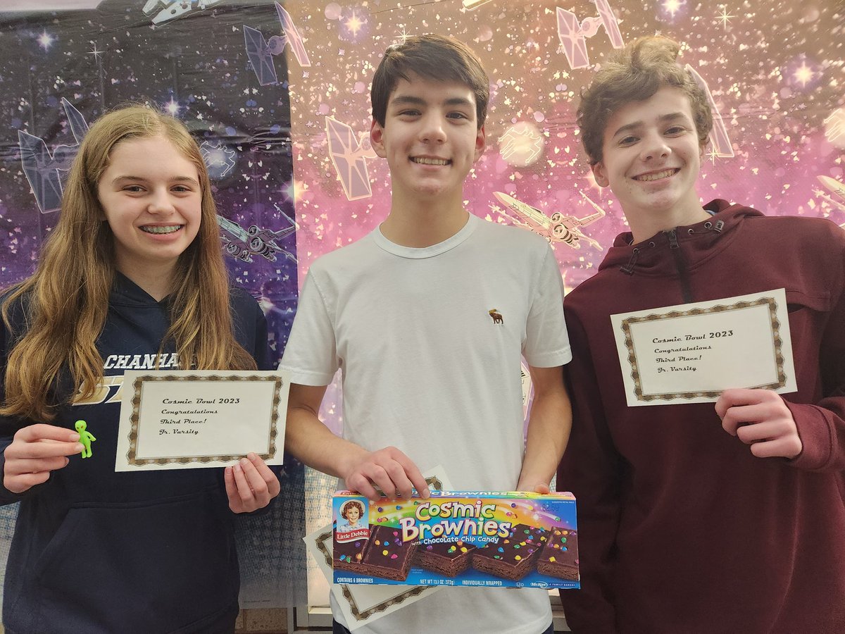 Congrats to our Cloudy with a Chance of Meatballs team for taking 3rd in JV! Thanks to <a href="/ChaskaKBQB/">ChaskaKBQB</a> for being such a gracious host!