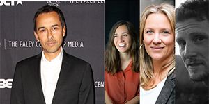 The_CMPA's tweet photo. 🏆Congrats 🏆 to the 2022 #IndiescreenAwards winners Damon D’Oliveira (Established Producer Award) &amp; producing trio Sara Blake, Magali Gillon-Krizaj, and Tyler Hagan (Kevin Tierney Emerging Producer Award)! #CdnFilm         

See our press release: https://t.co/2ZmqeNORQf 1/3 https://t.co/C8lVGHNLdN