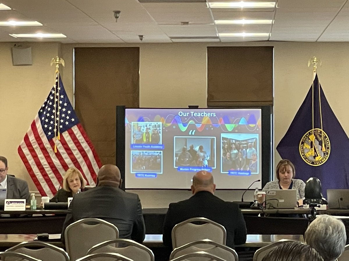 Honored to be on the team with teachers and admin from Ne Institutional Schools over the past few years to witness their transformation! The presentation to the Ne State Board of Ed today by Supt Scott English and Principal <a href="/Lutz_22/">Seth Lutz</a>  was heartfelt and worth replicating! ❤️