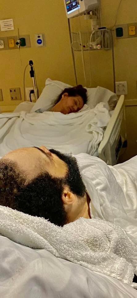 11/21 My wife passed. When she was in the hospital our son,Matt, was in the same hospital with bedsores. 11/22 Matt was in the hospital again &amp; I thought he might pass! PTL he had his surgery &amp; was home for Thanksgiving. God is good, but the tears flow.