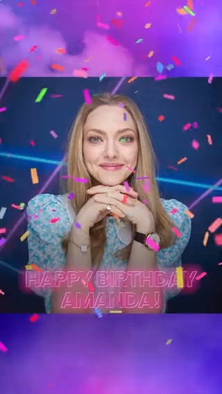 Wishing Amanda Seyfried an extra margarita today! Happy birthday Amanda! 