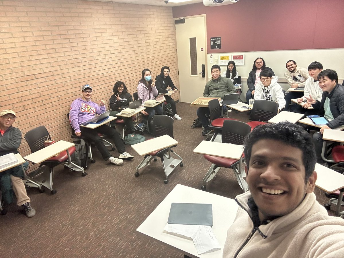 Thabassum2's tweet photo. Today was my last day teaching for CHM 430- Thermodynamics and Kinetics with @JahanDawlaty. I truly enjoyed the course and learned many things from the students. It was a fantastic experience to teach with Jahan.@USCChemistry https://t.co/m2orFR53HI