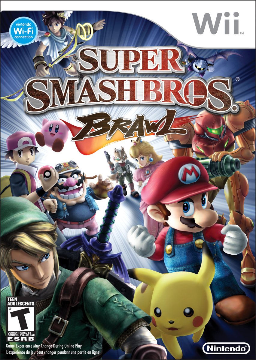 Super Smash Bros. Brawl was released on this day in North America, 15 years ago (December 3rd, 2007)