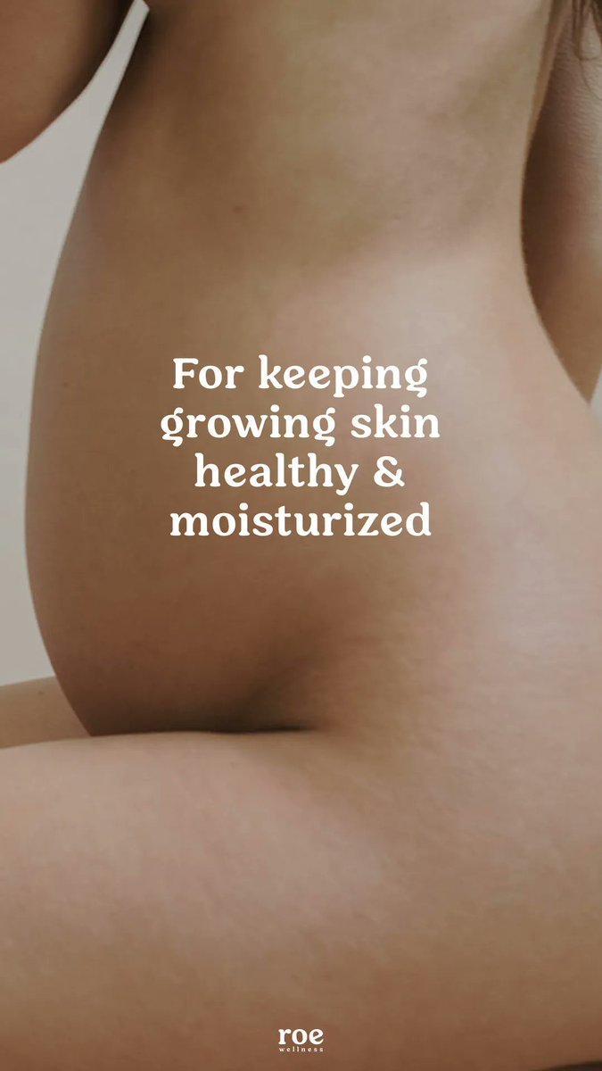 RoeWellness's tweet photo. Our two-step belly bundle, made to keep growing skin healthy &amp; resilient. https://t.co/iRWdod7gHU