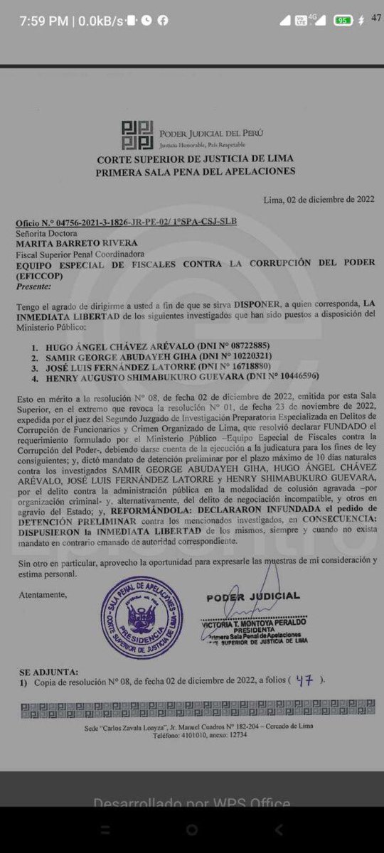 Epicentro TV On Twitter Lo ltimo Corte Superior De Justicia Deja 