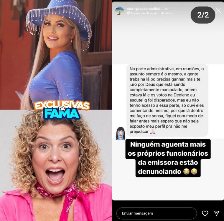 jpaganja1's tweet photo. #AFazenda manipulação total https://t.co/9q9gpFD8bH