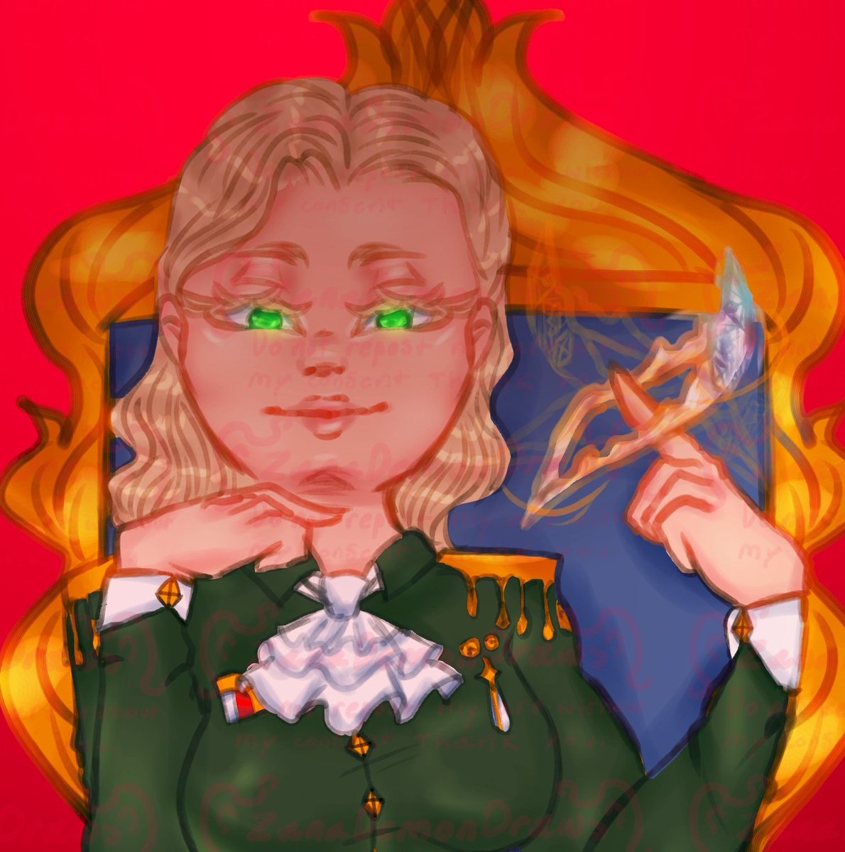 ZanaMoved's tweet photo. Drawing of a friend's character that is helping me with a story❤️

#OC https://t.co/UGaofibx9i
