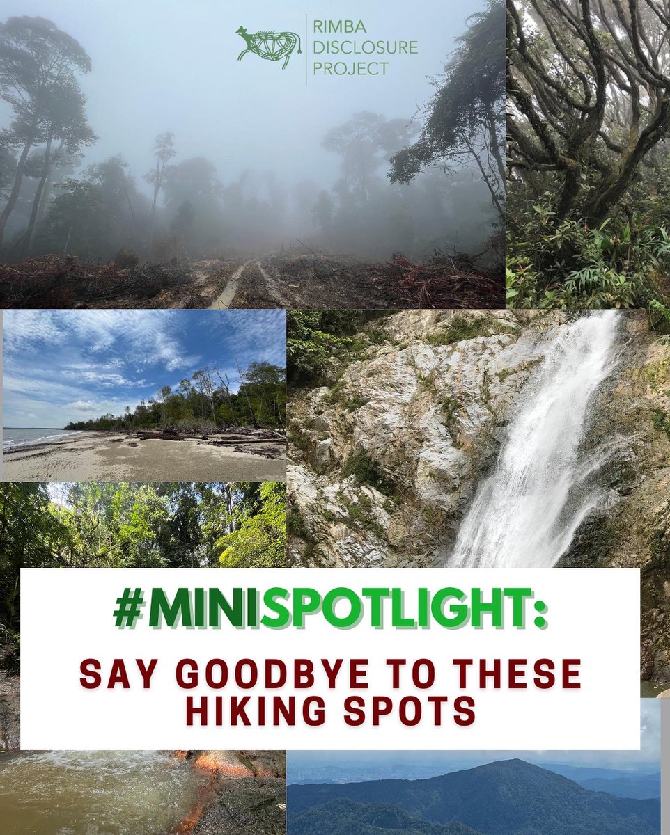 RimbaWatch's tweet photo. As the monsoon rages and we have to hang up our hiking boots for the season, here is an overview of hiking and outdoor recreational areas which may not still be there when the sunny days come back again. https://t.co/NE18rwShyG