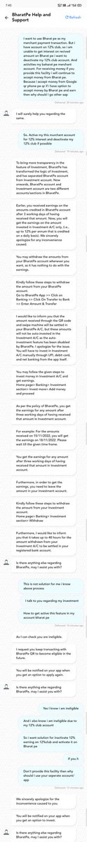 DYNEMORTAL's tweet photo. @bharatpeindia @SuhailSameer14 
In this SS I have my query and, your support team Turn things around . https://t.co/GVadqZJQMt