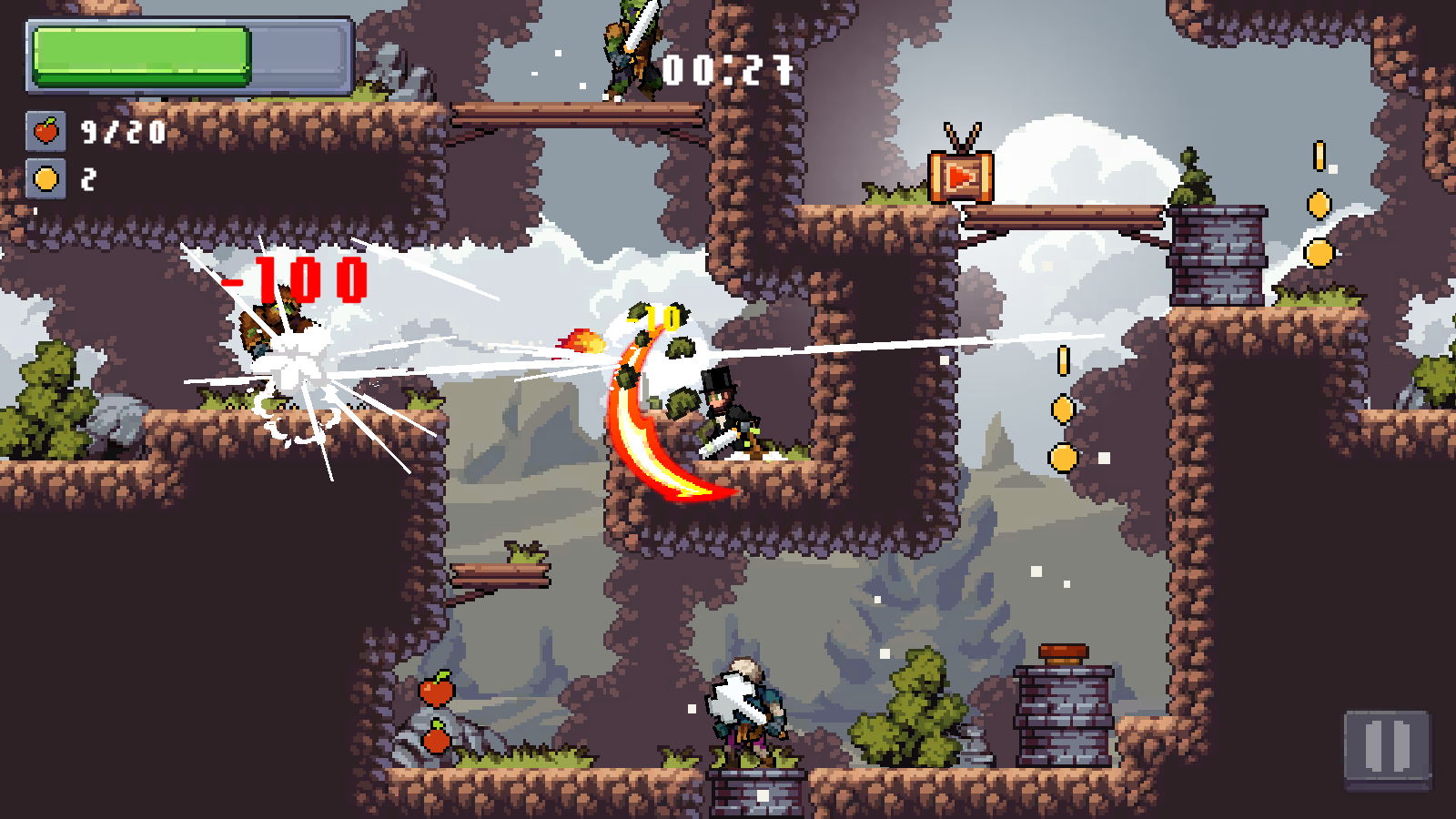 Apple Knight: Action Platformer‏