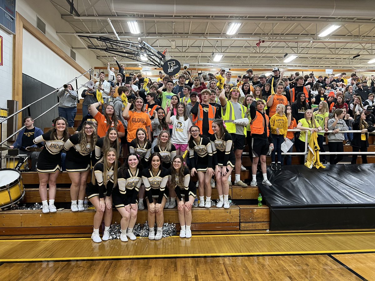 Fairview HS Student Section tweet media